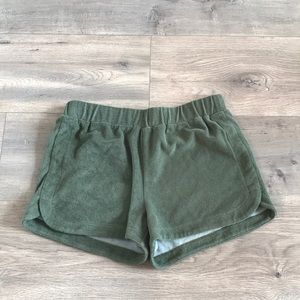 NWOT Madewell (MWL) Terry Shorts